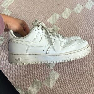 Nike Air Force ones size 7.5 women, worn maybe 5 times for sorority recruitment